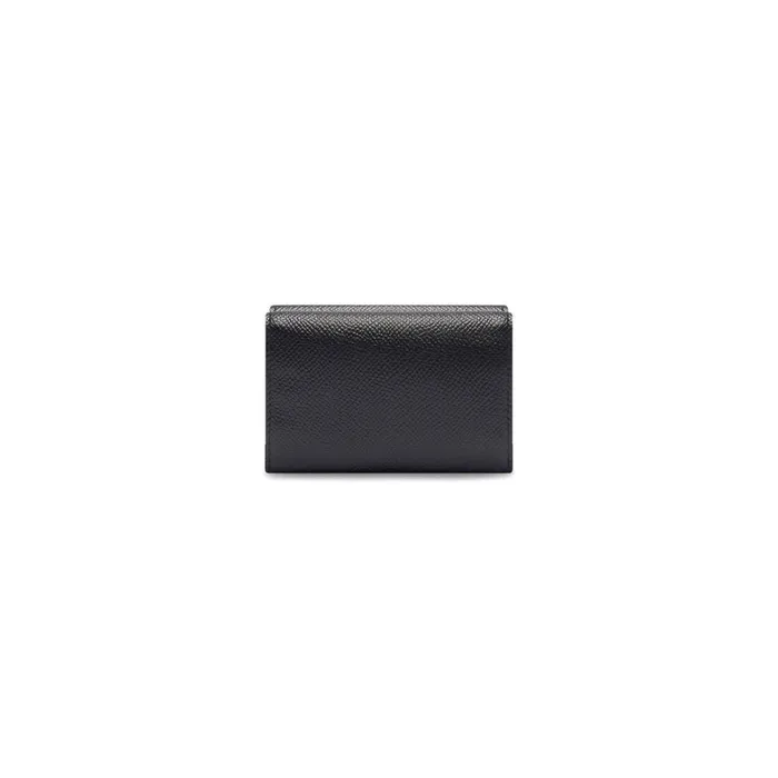 Men Wallets Balenciaga Cash Mini Wallet In Blackwhite