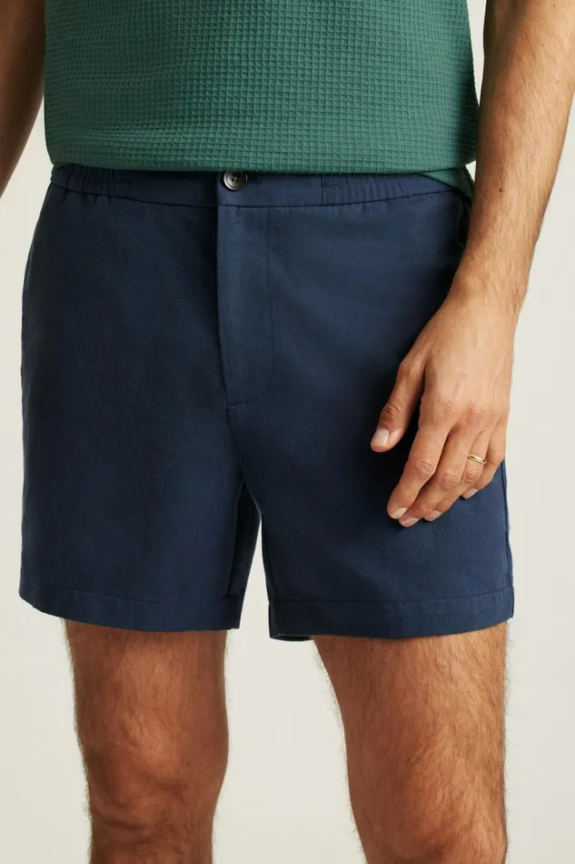 Men Weekend Wanderer Short Navy Blue Bonobos Casual Shorts