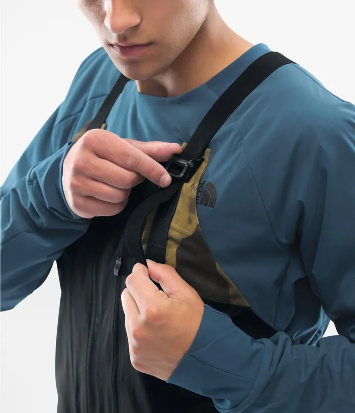 Mens ACAD FUTURELIGHT Bibs British Khaki Ridgeline Camo weathered Black The North Face Snowsports