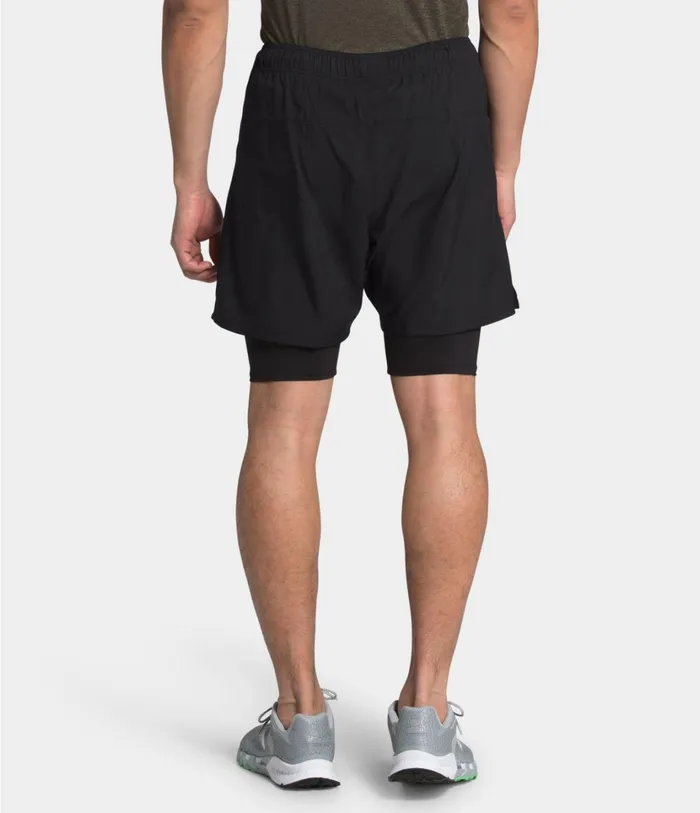 Mens Active Trail Dual Short Tnf Black The North Face Active Bottoms