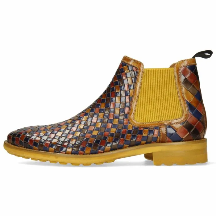 Mens Ankle Boots Melvin and Hamilton Brad 6 Multi