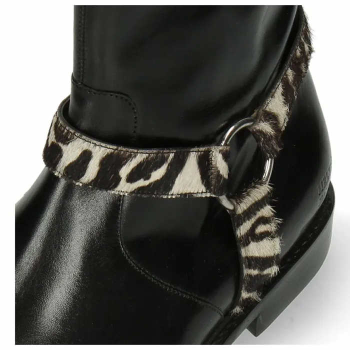Mens Ankle Boots Melvin and Hamilton Clark 39 Black