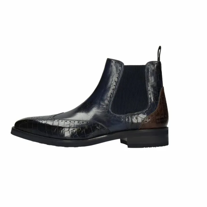 Mens Ankle Boots Melvin and Hamilton Jeff 35 Blue