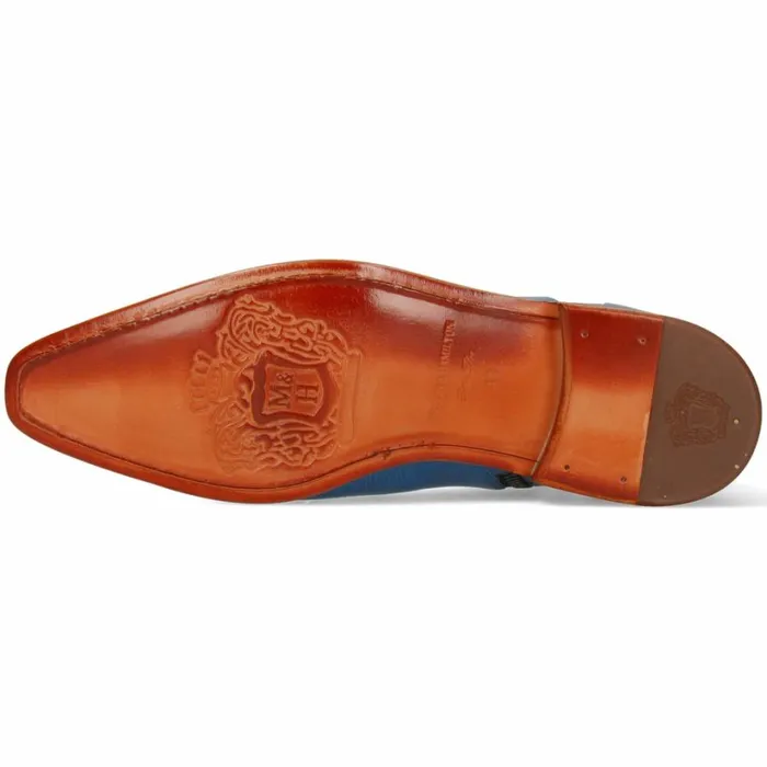 Mens Ankle Boots Melvin and Hamilton Lance 51 Blue