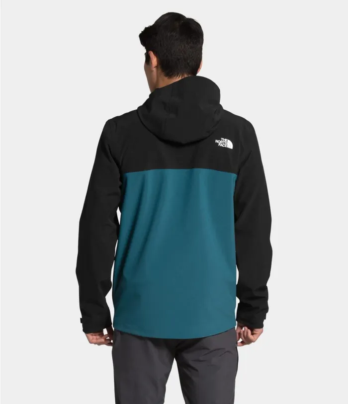 Mens Apex Flex DryVent Jacket Mallard Bluetnf Black The North Face Windbreakers