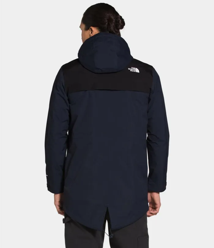 Mens City Breeze Rain Parka Aviator Navytnf Black The North Face Rainwear