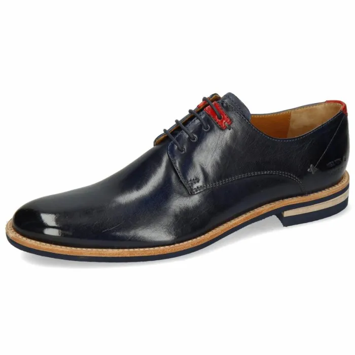 Mens Derbies Melvin and Hamilton Clint 1 Blue