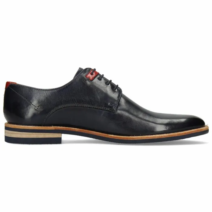 Mens Derbies Melvin and Hamilton Clint 1 Blue