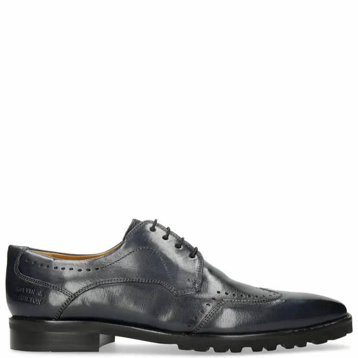 Mens Derbies Melvin and Hamilton Emil 3 Blue