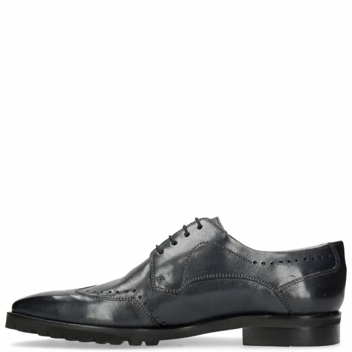 Mens Derbies Melvin and Hamilton Emil 3 Blue