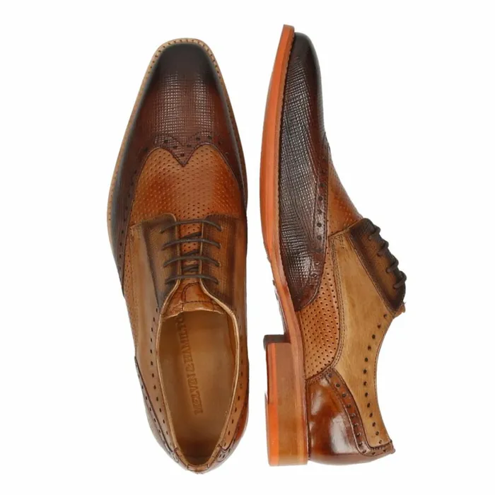 Mens Derbies Melvin and Hamilton Leonardo 20 Brown