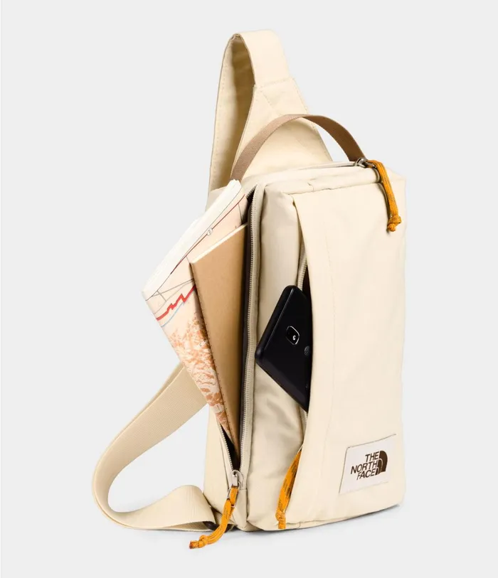 Mens Field Bag Bleached Sand Dark Heatherutility Brown The North Face Backpacks