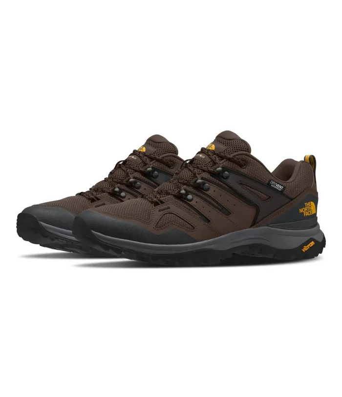 Mens Hedgehog Fastpack II WP Wide Chocolate Browntnf Black The North Face Sneakers
