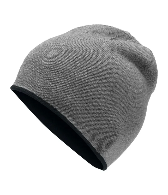 Mens Highline Beanie Tnf Blacktnf Medium Grey Heather The North Face Beanies and Scarves