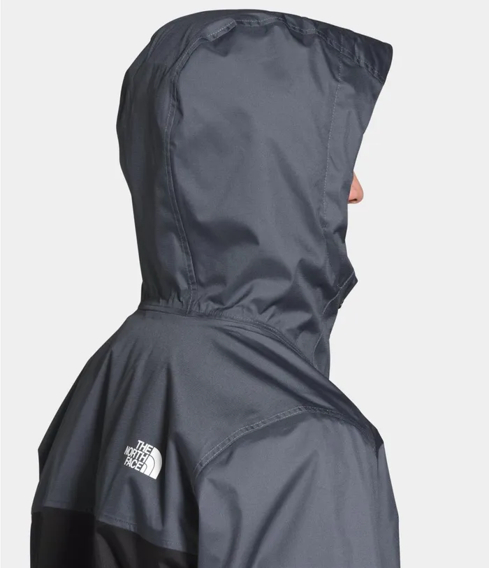 Mens Millerton Jacket Vanadis Greytnf Black The North Face Rainwear