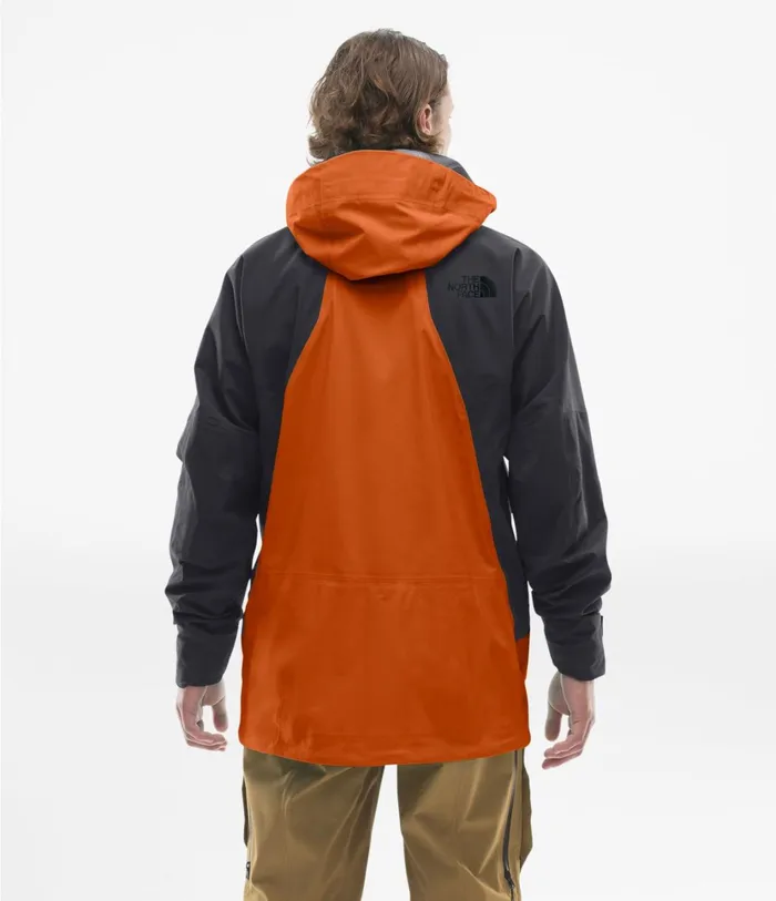 Mens Purist FUTURELIGHT Jacket Papaya Orangeweathered Black The North Face Snow