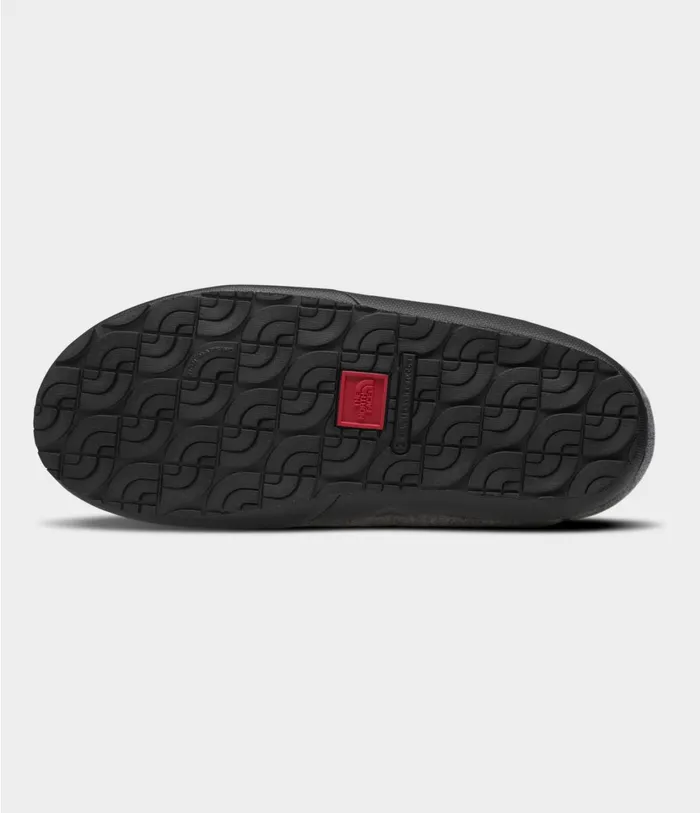 Mens ThermoBall Traction Bootie Wool Tnf Medium Grey Heathertnf Black The North Face Slippers