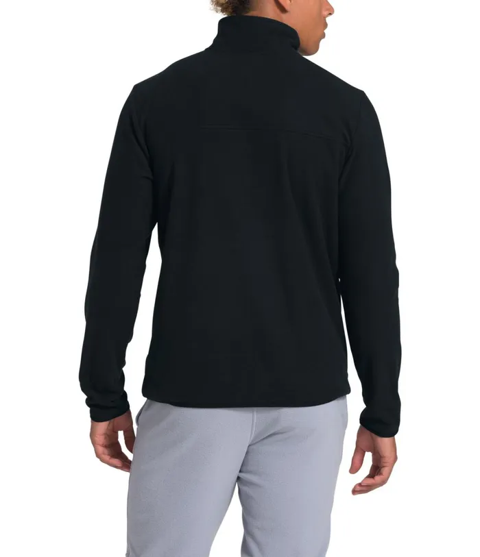 Mens TKA Glacier SnapNeck Pullover Tnf Blacktnf Black The North Face Fleece