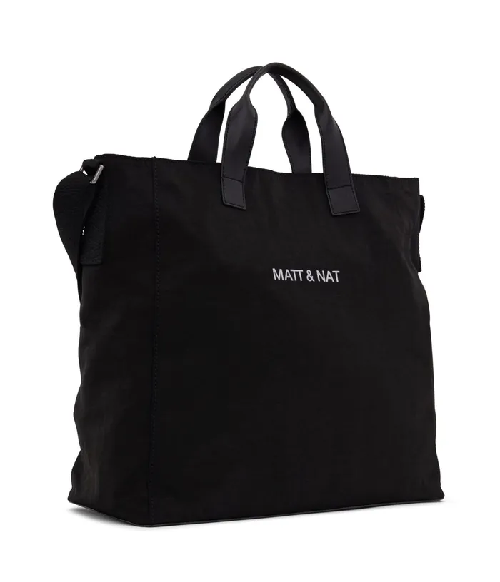 MensWomen Kiva Vegan Tote Bag 8211 Oam Black Matt and Nat Totes MensWomen Kiva Vegan Tote Bag 8211 Oam Black Matt and Nat Totes