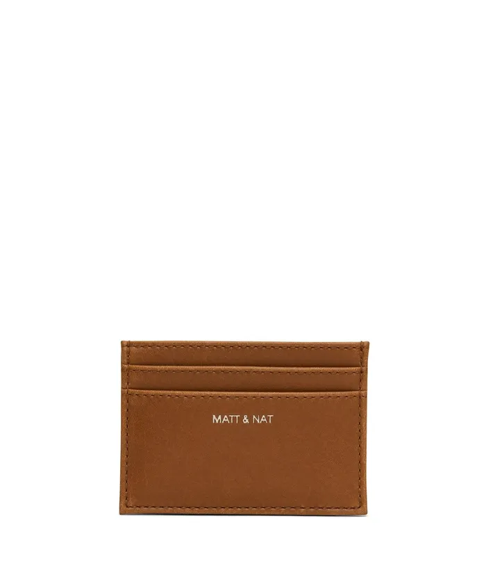 MensWomen Max Vegan Card Holder 8211 Vintage Chili Matt and Nat Wallets