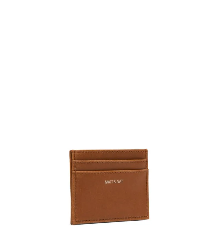 MensWomen Max Vegan Card Holder 8211 Vintage Chili Matt and Nat Wallets