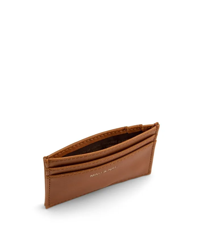 MensWomen Max Vegan Card Holder 8211 Vintage Chili Matt and Nat Wallets