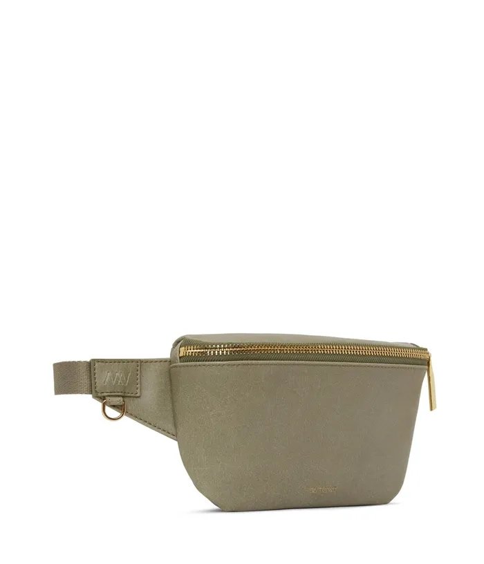 MensWomen Vie Vegan Fanny Pack 8211 Vintage Sage Matt and Nat Belt Bags