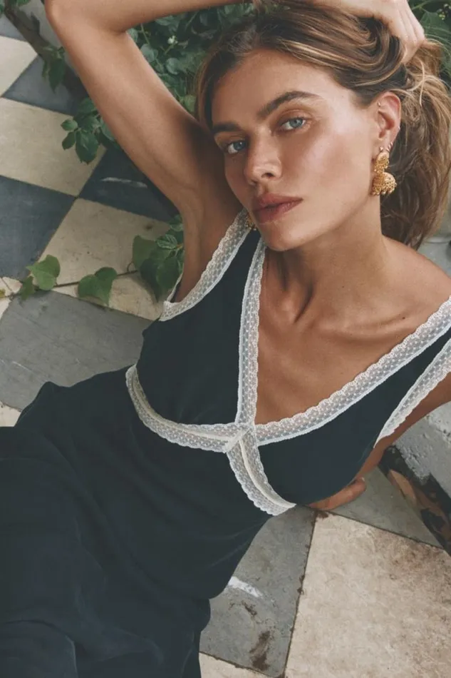 MidiMaxi Dresses Women VRG GRL Meet Me On The Dance Floor Bias Cut Maxi Dress Black MidiMaxi Dresses Women VRG GRL Meet Me On The Dance Floor Bias Cut Maxi Dress Black