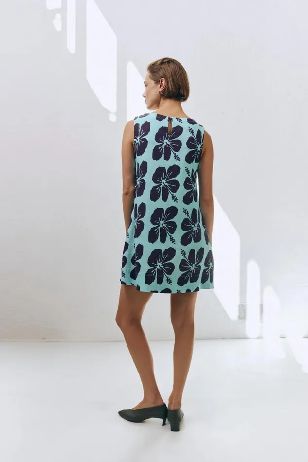 Mini Dresses Women VRG GRL Aftersun Mini Dress Tropicana Mini Dresses Women VRG GRL Aftersun Mini Dress Tropicana