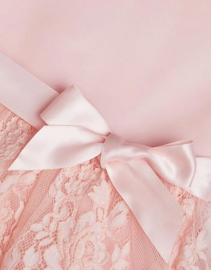 Monsoon Baby Mimi Lace Dress Pink Children Dresses Monsoon Baby Mimi Lace Dress Pink Children Dresses