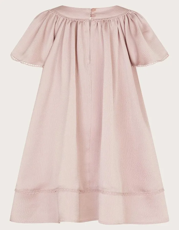 Monsoon Baby Satin Swing Dress Pink Children Dresses Monsoon Baby Satin Swing Dress Pink Children Dresses
