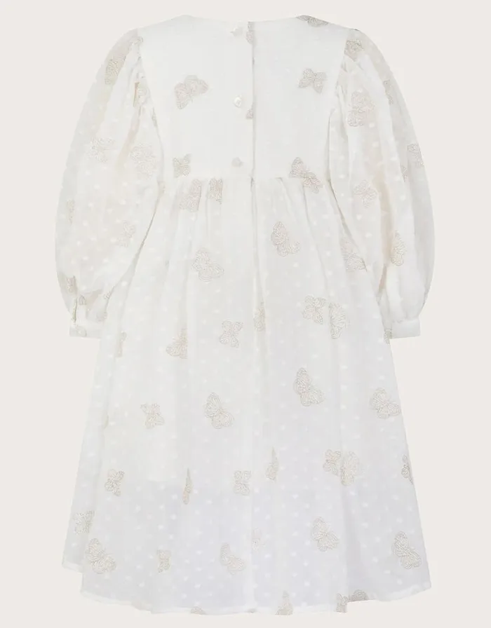 Monsoon Baby Sundance Tunic Dress Cream Children Partywear Monsoon Baby Sundance Tunic Dress Cream Children Partywear