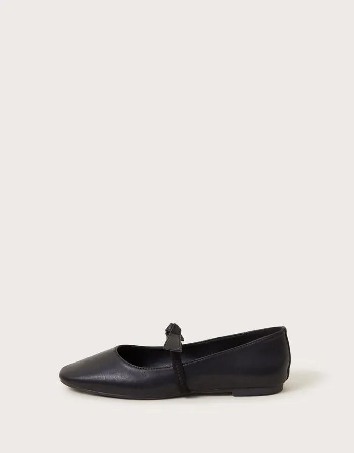 Monsoon Betty Ballet Flats Black Women Sandals Monsoon Betty Ballet Flats Black Women Sandals