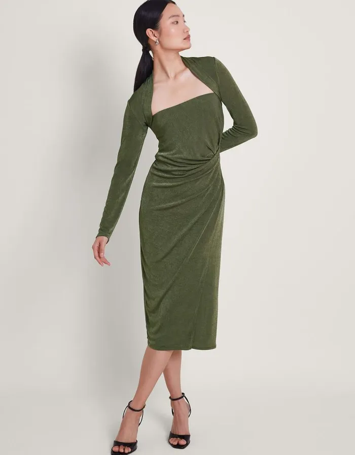 Monsoon Billi Bolero Jacket Green Women Casualwear Monsoon Billi Bolero Jacket Green Women Casualwear