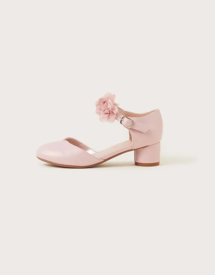 Monsoon Corsage TwoPart Heels Pink Children Partywear Monsoon Corsage TwoPart Heels Pink Children Partywear