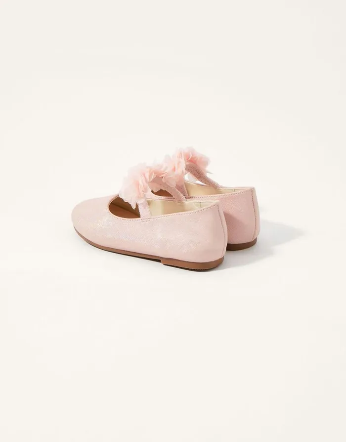 Monsoon Corsage Walker Shoes Pink Children Partywear Monsoon Corsage Walker Shoes Pink Children Partywear