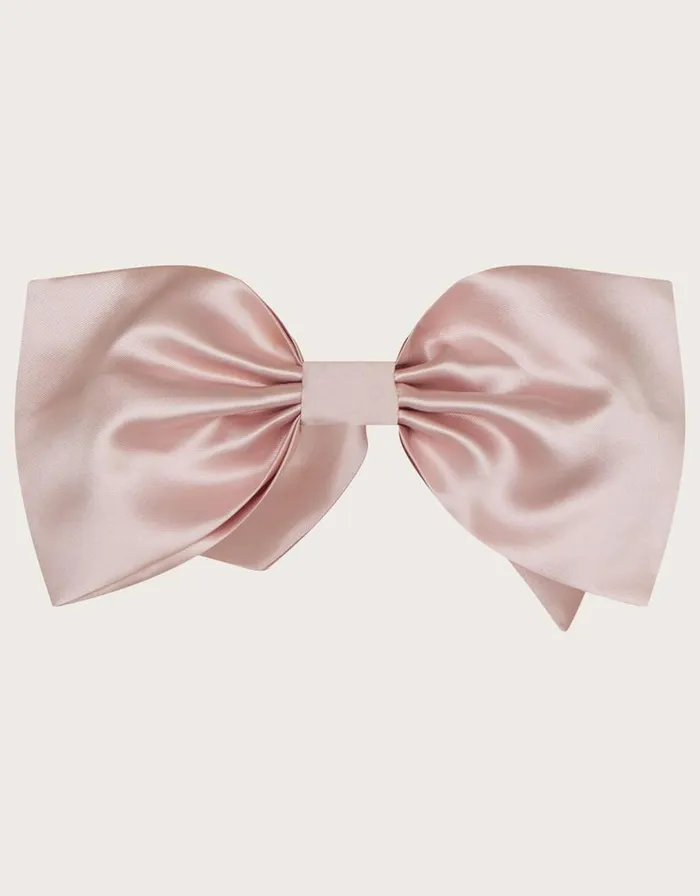 Monsoon Duchess Twill Bridesmaid Bow And Sash Children Partywear