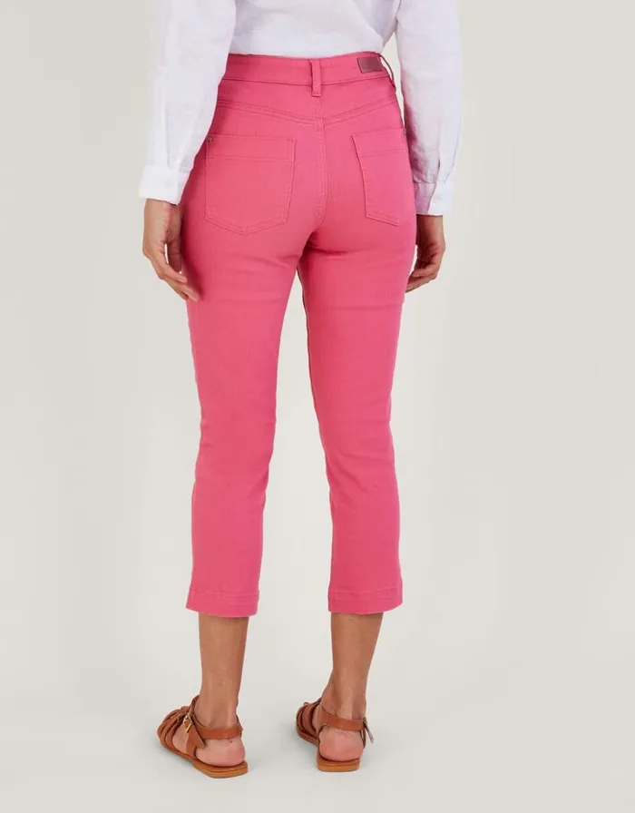 Monsoon Idabella Crop Skinny Jeans With Sustainable Cotton Pink Women Trousers and Jeans Monsoon Idabella Crop Skinny Jeans With Sustainable Cotton Pink Women Trousers and Jeans