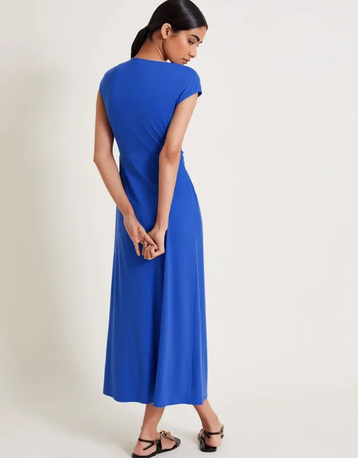 Monsoon Jaya Jersey Maxi Dress Blue Women Maxi Dresses Monsoon Jaya Jersey Maxi Dress Blue Women Maxi Dresses