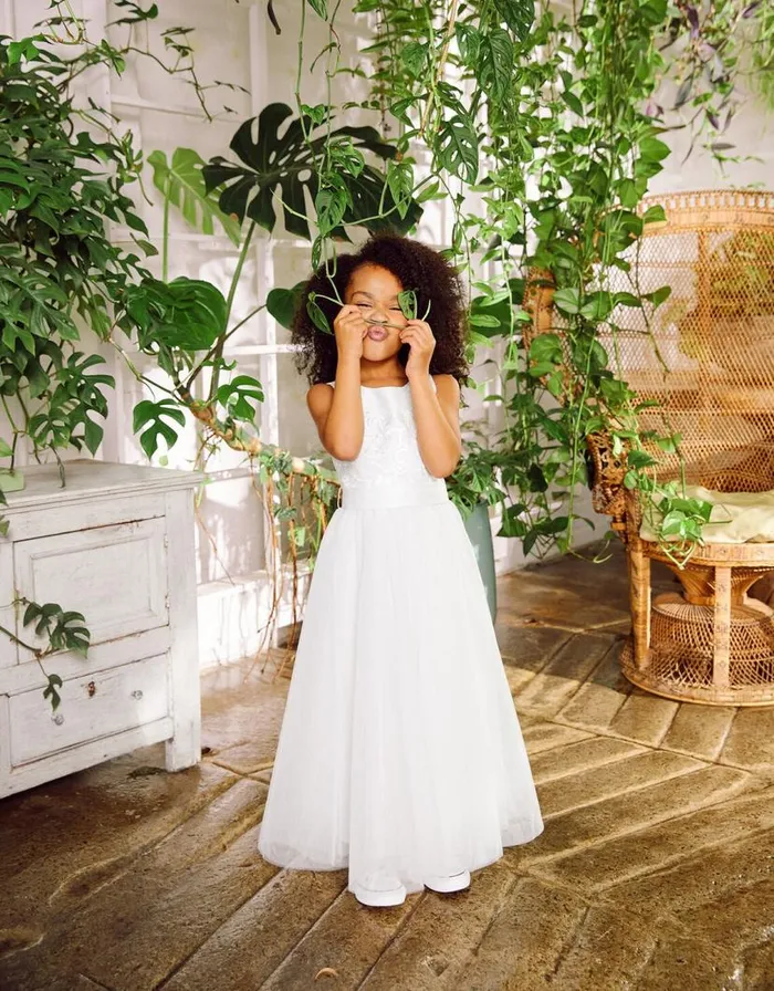 Monsoon Odette Alice Tulle Maxi Dress Ivory Children Dresses Monsoon Odette Alice Tulle Maxi Dress Ivory Children Dresses