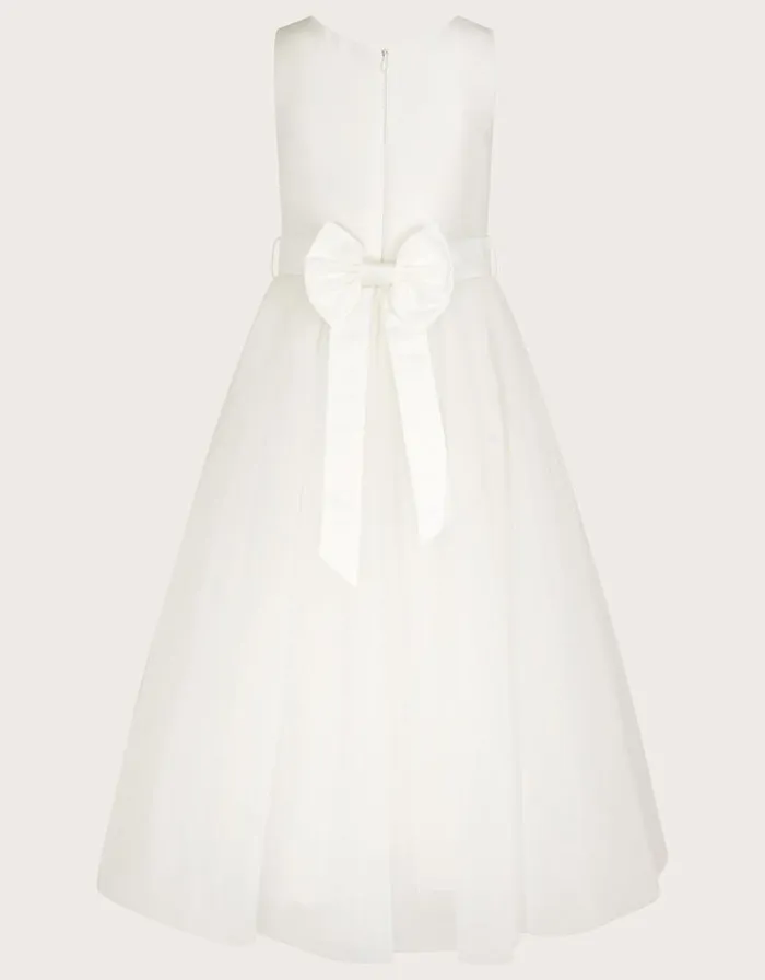 Monsoon Odette Alice Tulle Maxi Dress Ivory Children Dresses Monsoon Odette Alice Tulle Maxi Dress Ivory Children Dresses
