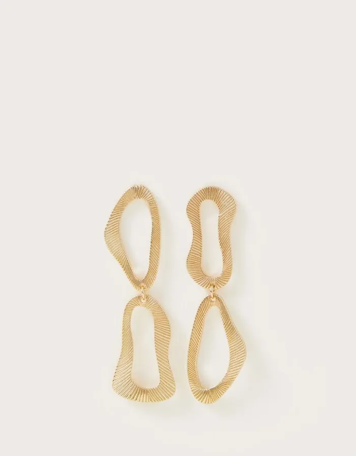 Monsoon Organic Shape Earrings Women Jewellery and Hair Monsoon Organic Shape Earrings Women Jewellery and Hair