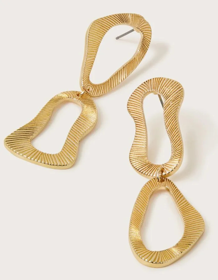 Monsoon Organic Shape Earrings Women Jewellery and Hair Monsoon Organic Shape Earrings Women Jewellery and Hair