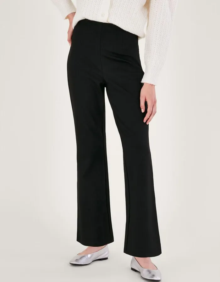 Monsoon Petra Ponte Trousers Black Women Trousers and Jeans Monsoon Petra Ponte Trousers Black Women Trousers and Jeans