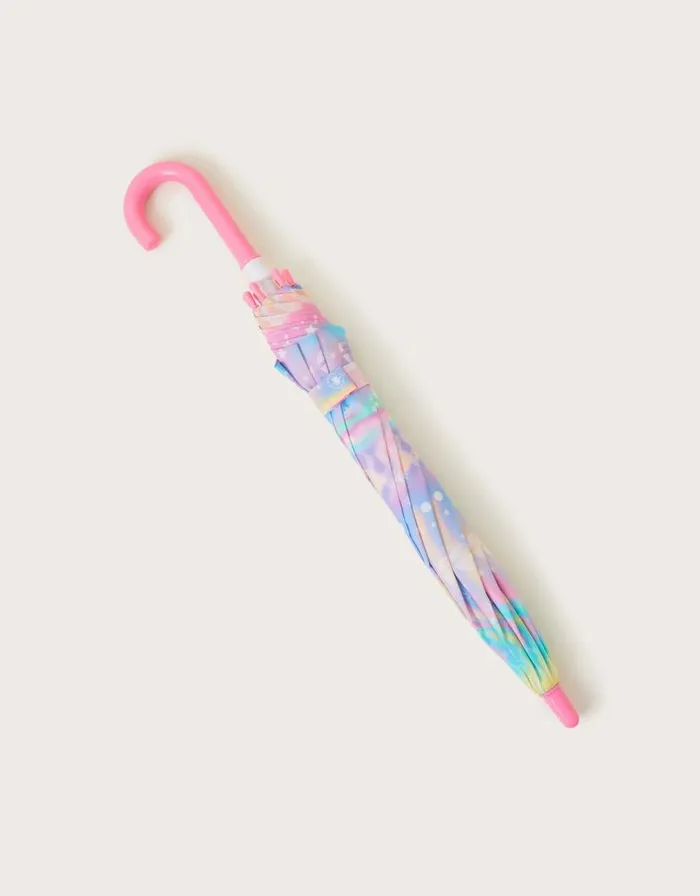 Monsoon Rainbow Galaxy Umbrella Children Hats and Sunglasses