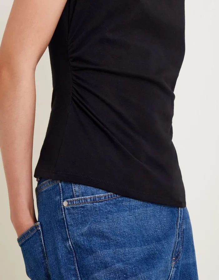 Monsoon Sandy Slash Cami Top Black Women Tops and Blouses Monsoon Sandy Slash Cami Top Black Women Tops and Blouses