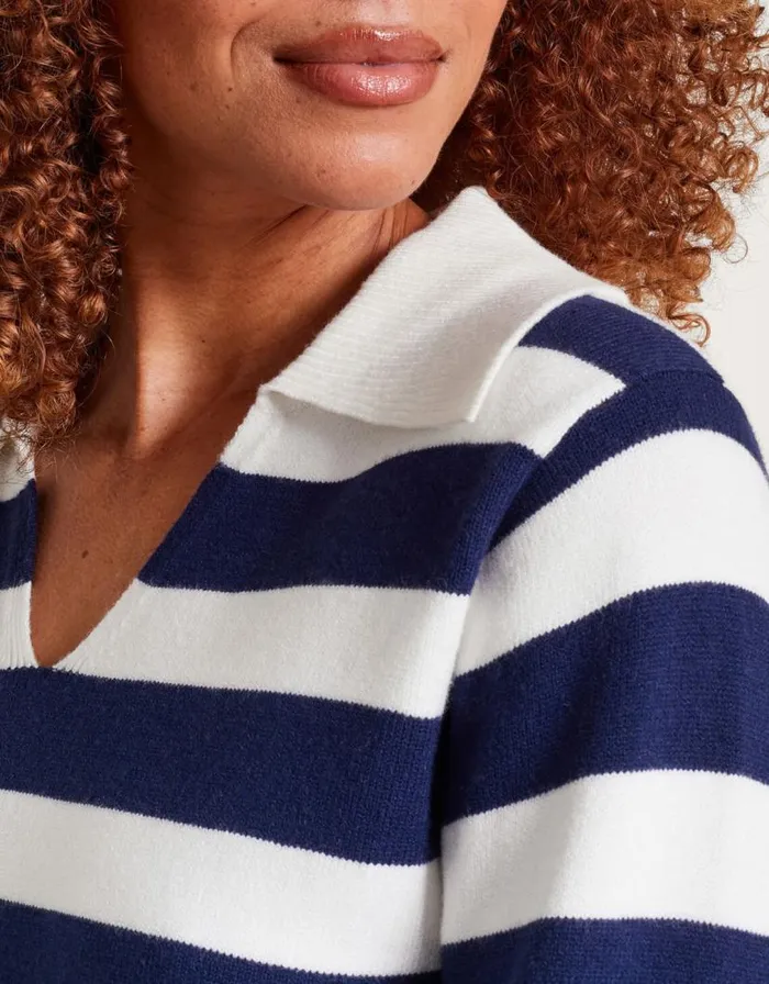 Monsoon Shay Stripe Jumper Ivory Women Tops and Blouses Monsoon Shay Stripe Jumper Ivory Women Tops and Blouses