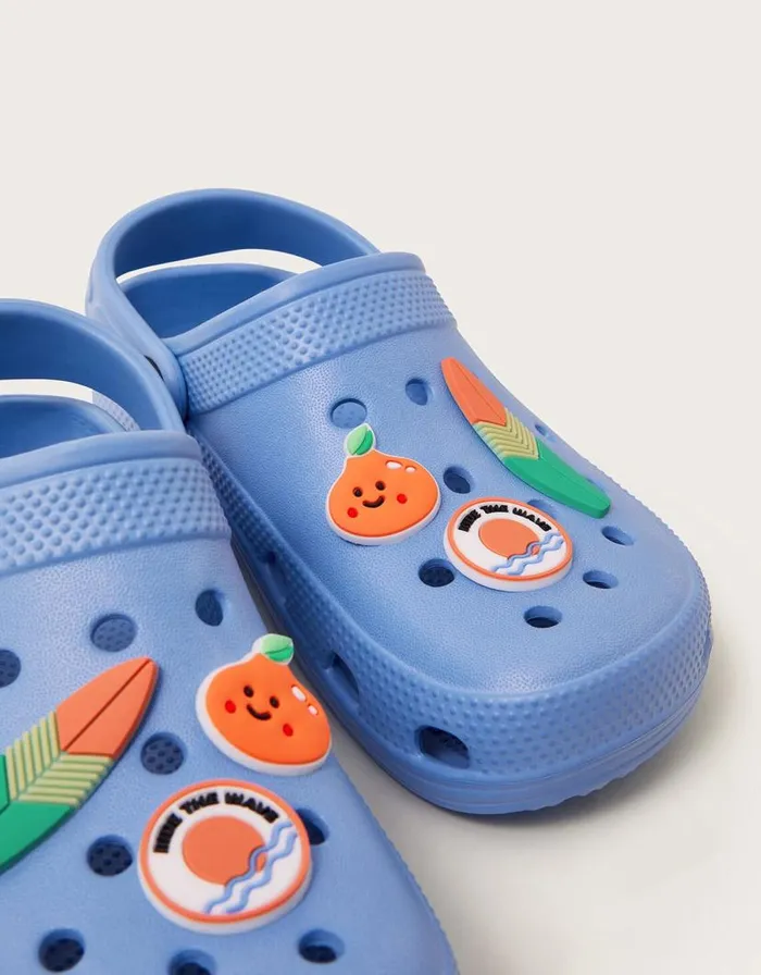Monsoon Surf Clogs Blue Children Casualwear Collection Monsoon Surf Clogs Blue Children Casualwear Collection