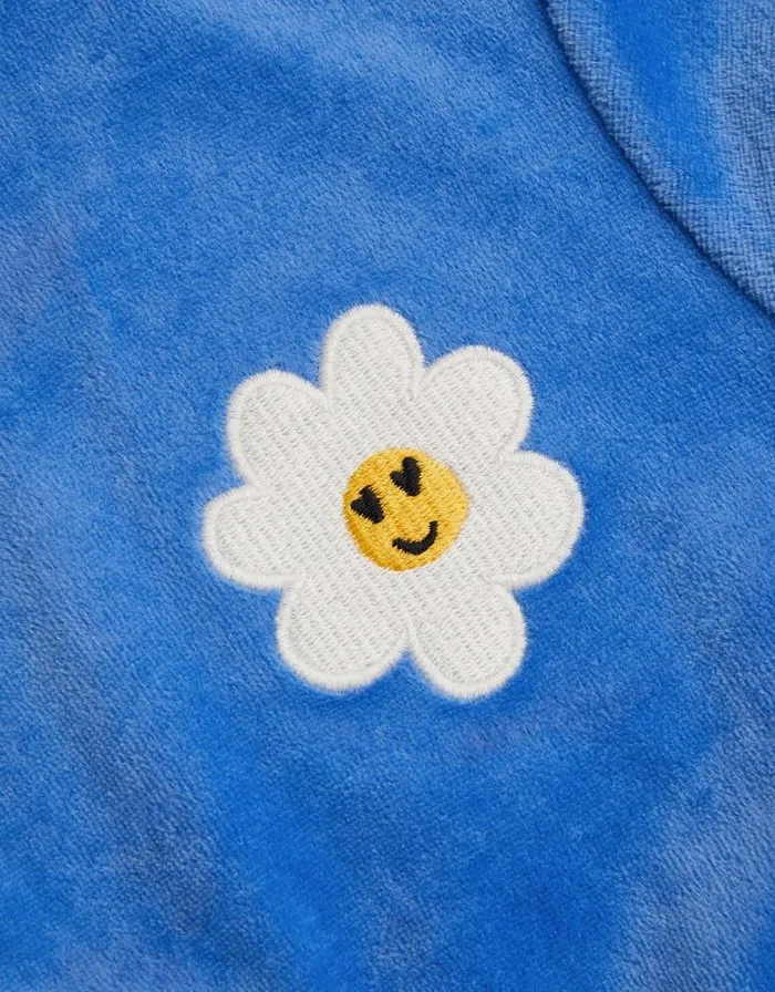 Monsoon Velour Puff Sleeve Top Blue Children Tops and Tshirts Monsoon Velour Puff Sleeve Top Blue Children Tops and Tshirts