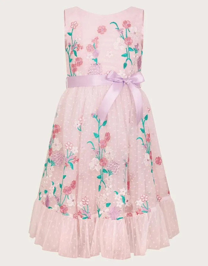 Monsoon Zuzannah Floral Dress Multi Children Dresses Monsoon Zuzannah Floral Dress Multi Children Dresses